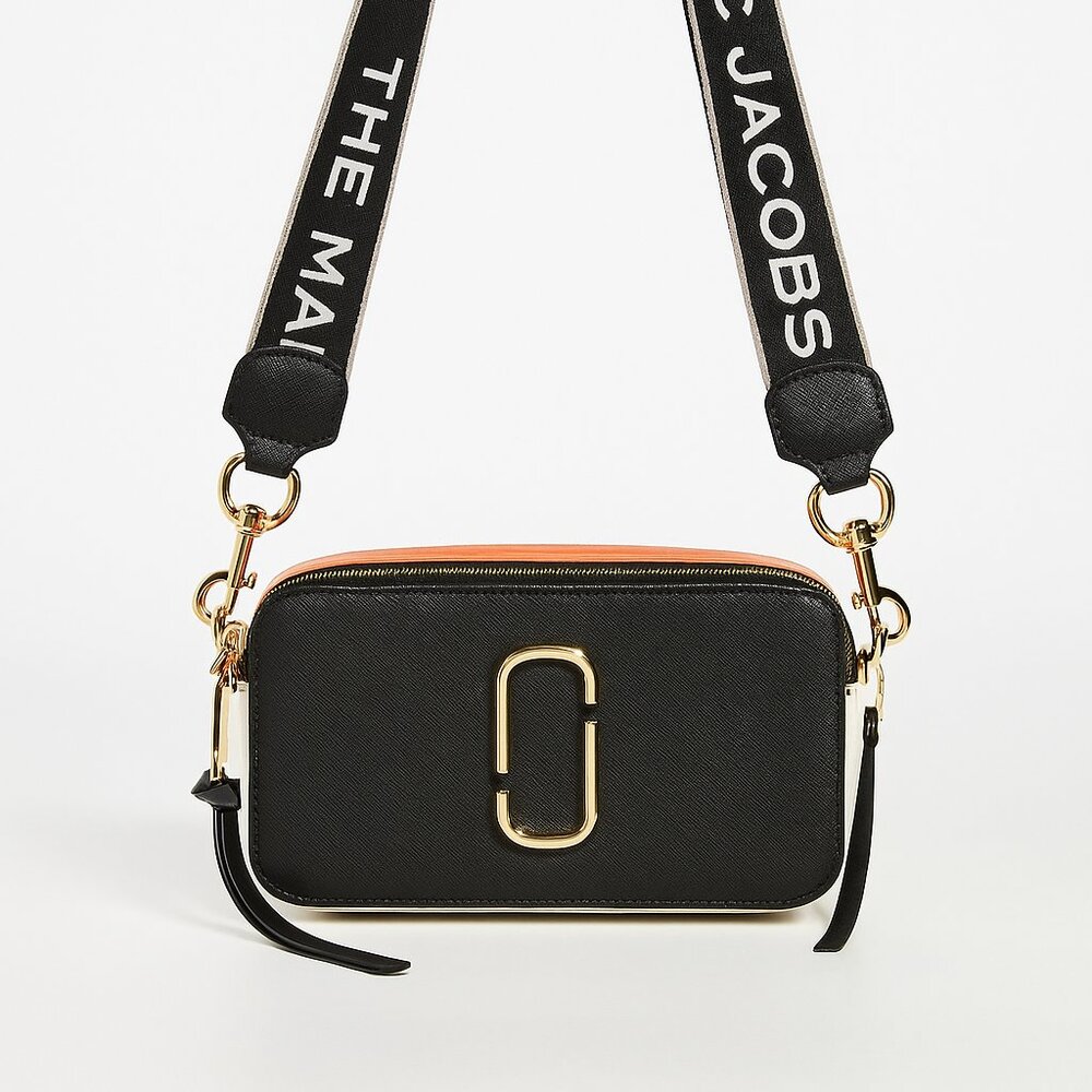 Marc Jacobs Snapshot Camera Bag • Black Orange
